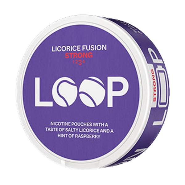 LOOP Licorice Fusion Strong nikotiinipadjad