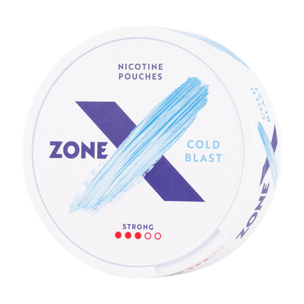 ZoneX Cold Blast Strong nikotino maišeliai