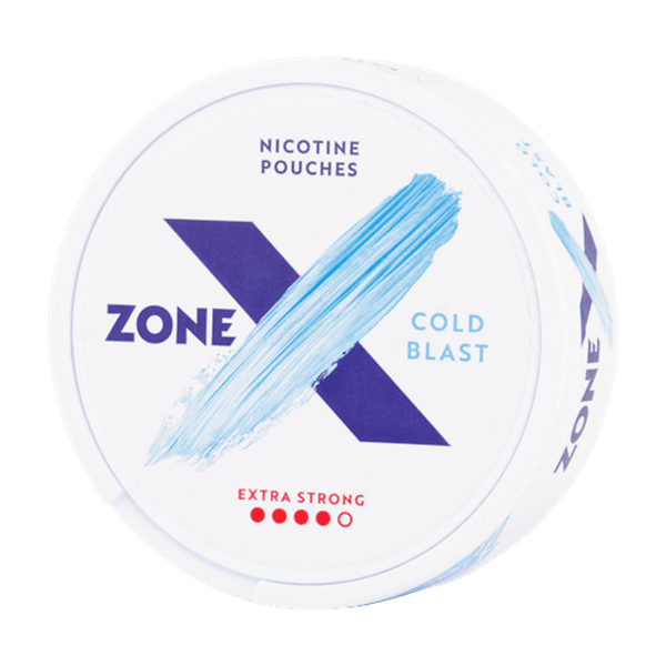 ZoneX Cold Blast Extra Strong nikotiinipadjad