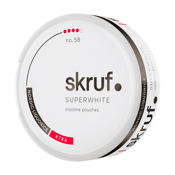 SKRUF Nordic Liquorice Xtra no 58 nikotiinipadjad