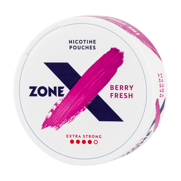 ZoneX Berry Fresh Extra Strong nikotiinipussit