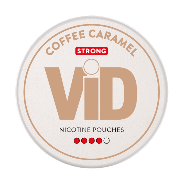 ViD Coffee Caramel Strong nikotiinipadjad