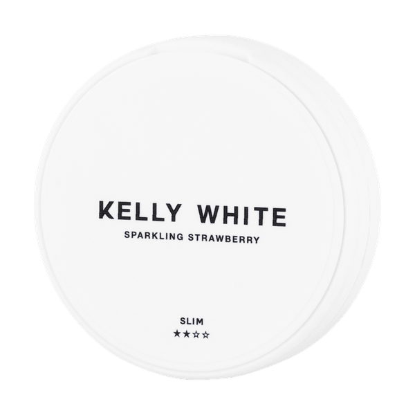 Kelly White Sparkling Strawberry nikotiinipadjad