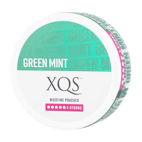 XQS Green Mint X-Strong nikotiinipadjad