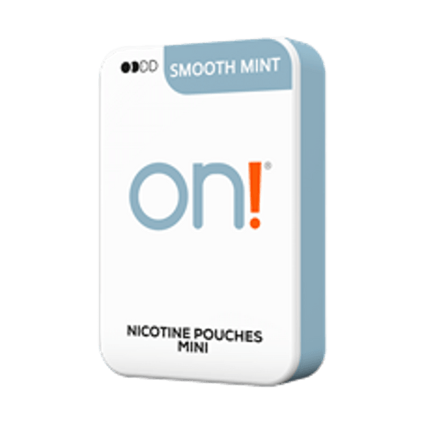 on! Smooth Mint 3mg nicotine pouches