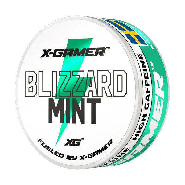 X-Gamer Blizzard Mint nikotino maišeliai