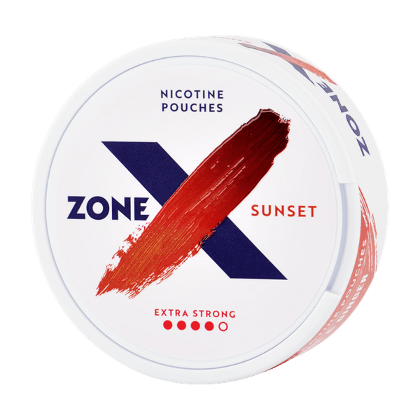 ZoneX Sunset Extra Strong nicotinezakjes