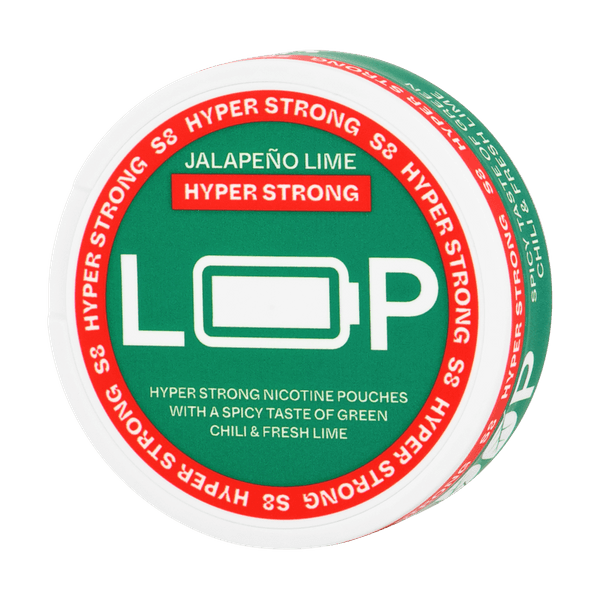 LOOP JALAPENO LIME HYPER nikotiinipadjad