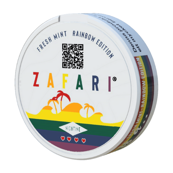 ZAFARI Fresh Mint Rainbow edition nikotiinipadjad