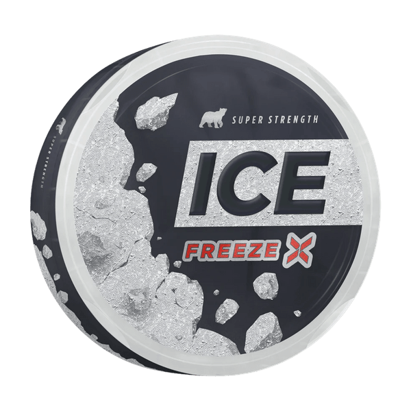 ICE Freeze X Super Strong nikotino maišeliai