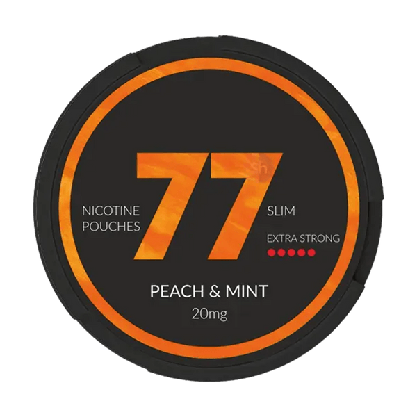 77 Peach Mint Medium nikotiinipadjad