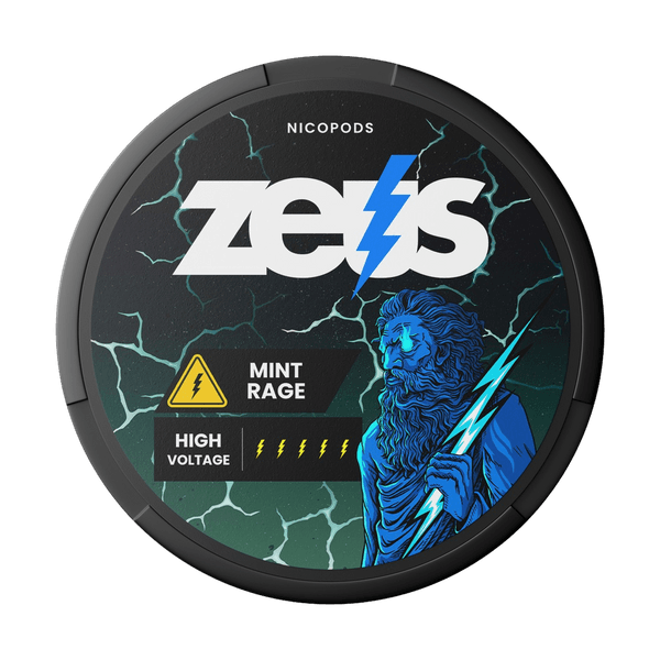 Zeus Mint Rage Strong nikotiinipadjad