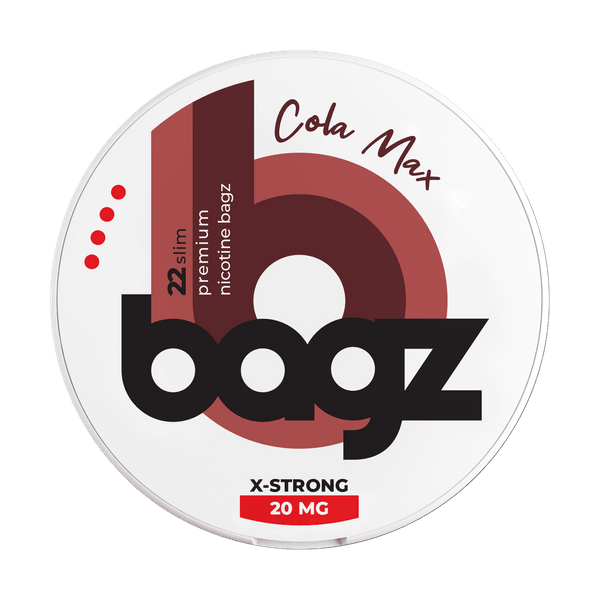 Bagz Cola 8mg nikotino maišeliai