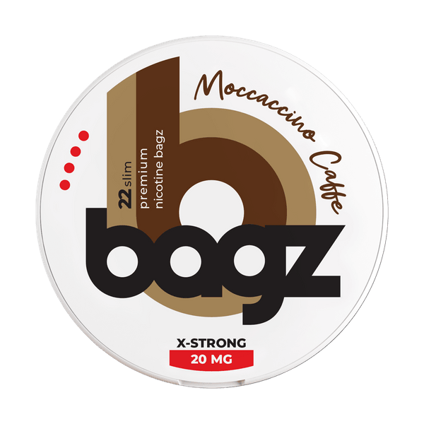 Bagz Bagz Moccaccino Caffe Max 20mg nikotiinipadjad