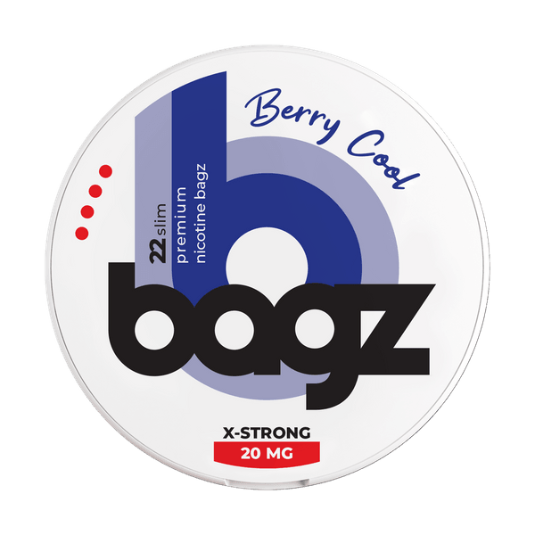 Bagz Bagz Berry Cool Max 20mg nikotiinipadjad