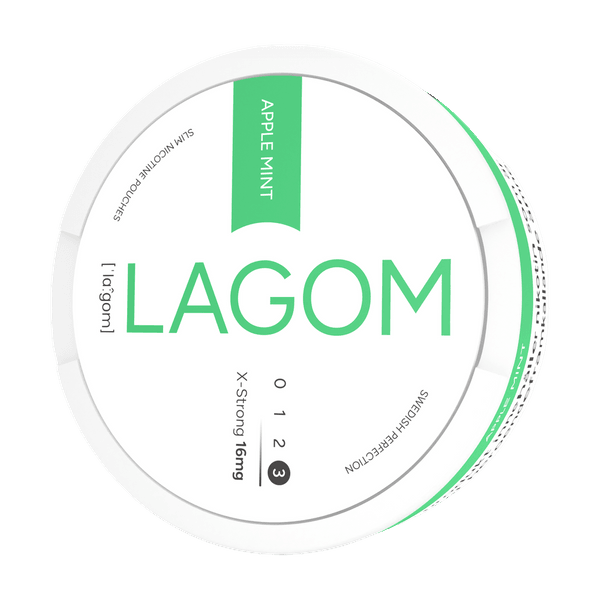 LAGOM Lagom Apple Mint 16mg nikotiinipadjad