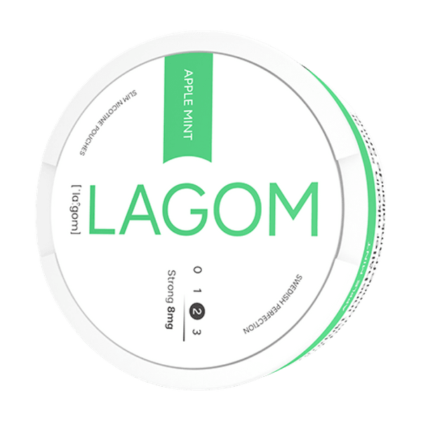 LAGOM Lagom Apple Mint Light 4mg nikotiinipadjad