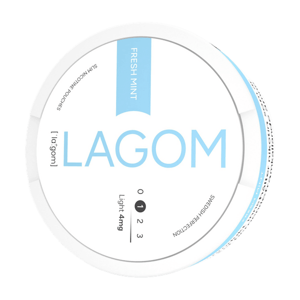 LAGOM Lagom Fresh Mint Light 4mg nikotiinipadjad