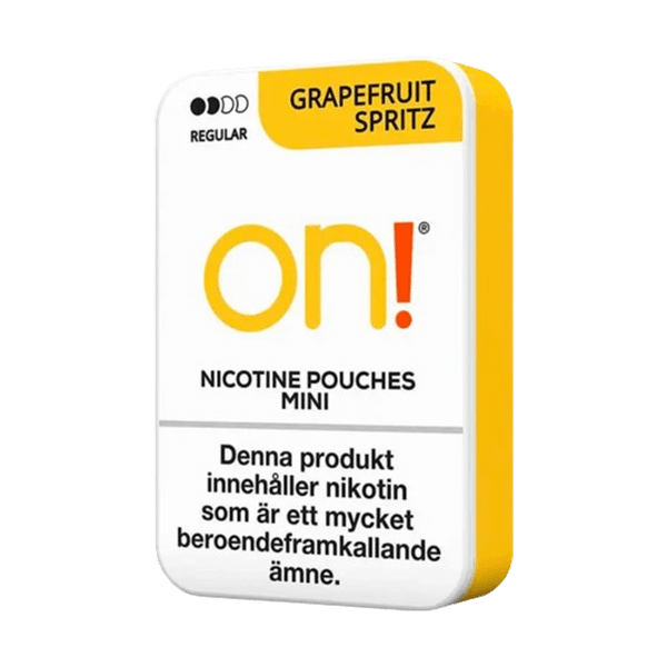 on! On! Grapefruit Spritz 9mg nikotiinipadjad