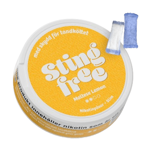 STING FREE Sting Free Maltese Lemon nikotiinipadjad