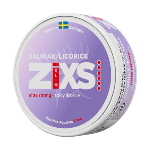 ZIXS ZIXS Salmiak Ultra Strong nikotiinipadjad