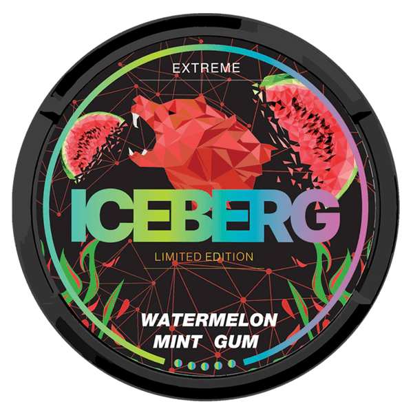 ICEBERG Iceberg Watermelon Mint Gum Extreme nikotiinipadjad