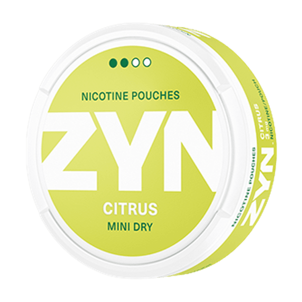 ZYN Citrus Mini Dry 3mg nikotiinipadjad