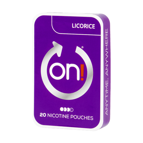 on! Liquorice Mini Dry 6mg nikotiinipadjad