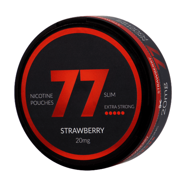 77 77 Strawberry Medium nikotiinipadjad