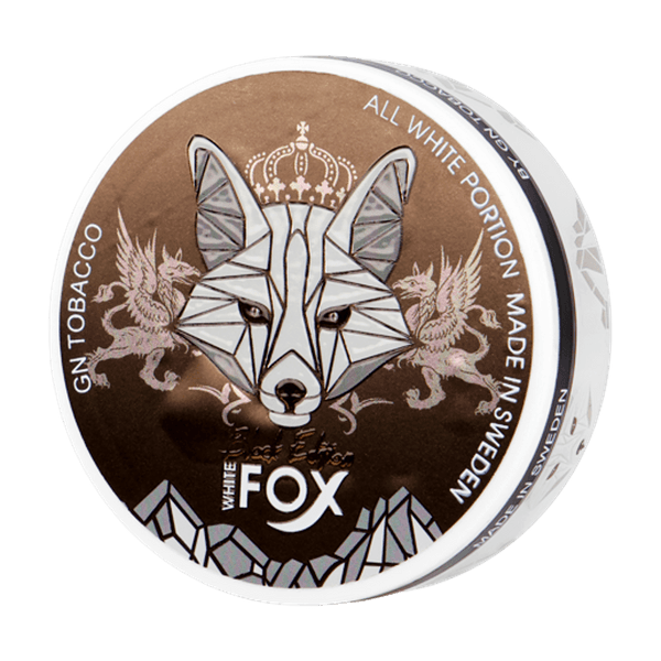 WHITE FOX Black Edition nikotiinipadjad